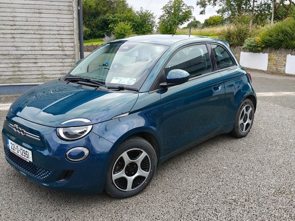 Fiat 500 Hatchback, Electric, 2022, Green