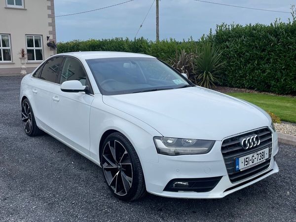 Audi A4 Saloon, Diesel, 2015, White