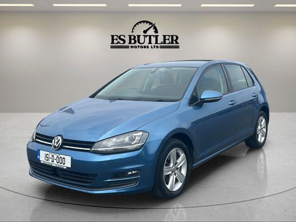 Volkswagen Golf Hatchback, Petrol, 2015, Blue