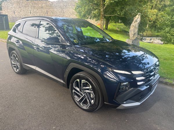 Hyundai Tucson SUV, Petrol Plug-in Hybrid, 2025, Blue