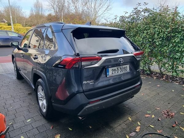 Toyota RAV4 SUV, Petrol Hybrid, 2021, Grey