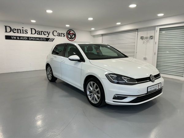 Volkswagen Golf Hatchback, Petrol, 2018, White