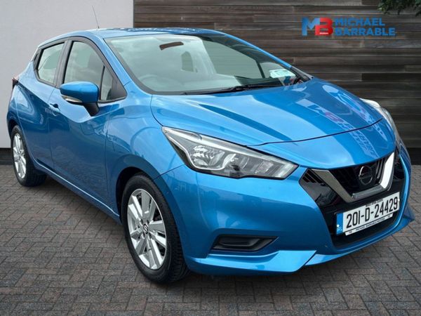 Nissan Micra Hatchback, Petrol, 2020, Blue