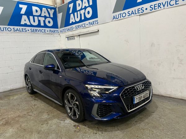 Audi A3 Saloon, Petrol, 2021, Blue