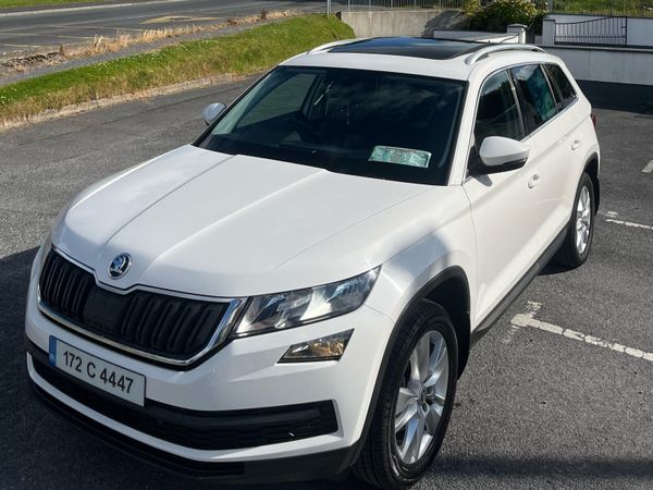 Skoda Kodiaq SUV, Petrol, 2017, White