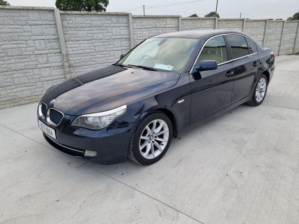 BMW 5-Series Saloon, Diesel, 2009, Blue