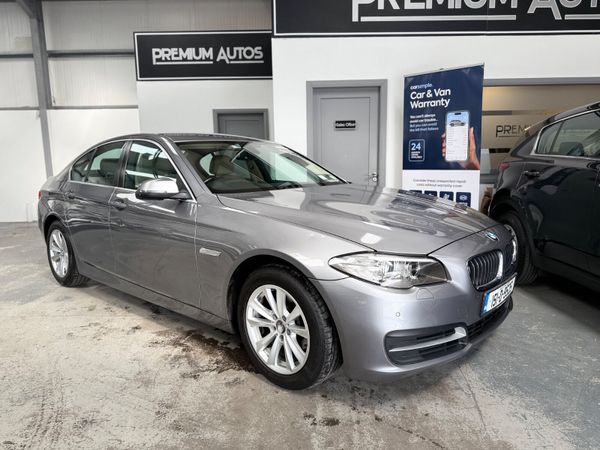 BMW 5-Series Saloon, Diesel, 2015, Grey
