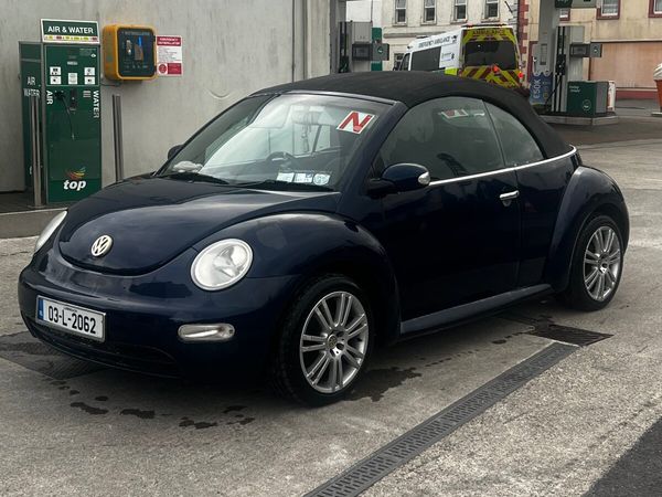 Volkswagen Beetle Convertible, Petrol, 2003, Blue