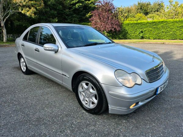 Mercedes-Benz C-Class Saloon, Petrol, 2004, Silver