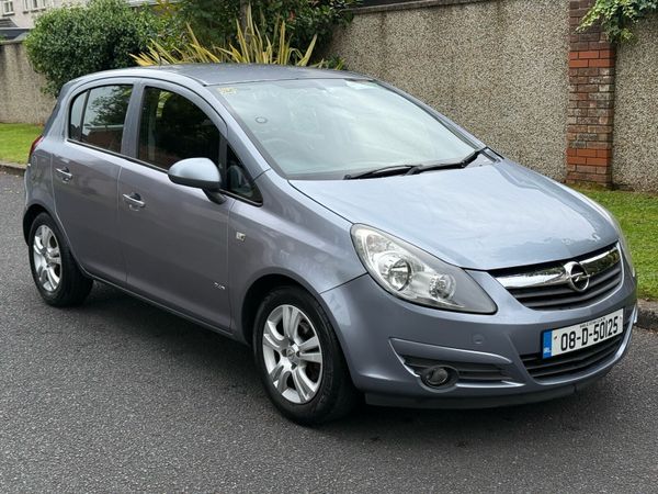 Opel Corsa Hatchback, Petrol, 2008, Silver
