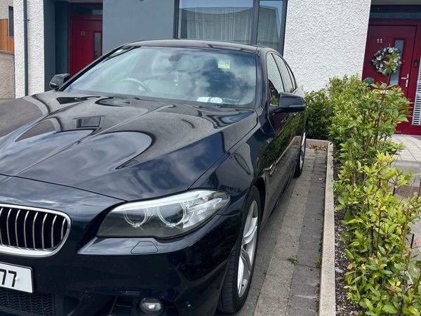 BMW 5-Series Saloon, Diesel, 2013, Black