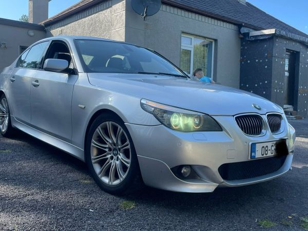 BMW 5-Series Saloon, Diesel, 2008, Silver