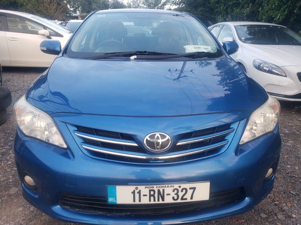 Toyota Corolla Saloon, Petrol, 2011, Blue