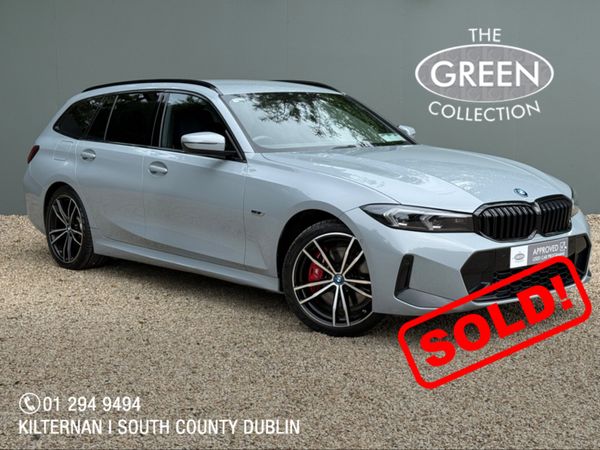 BMW 3-Series Estate, Petrol Hybrid, 2022, Grey