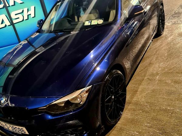 BMW 3-Series Saloon, Diesel, 2016, Blue