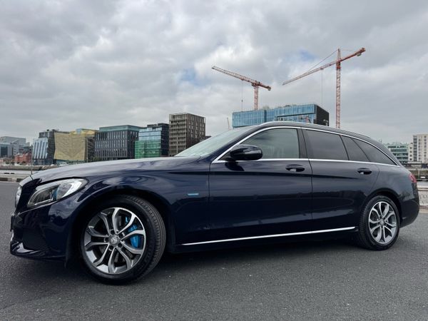 Mercedes-Benz C-Class Estate, Petrol Plug-in Hybrid, 2016, Blue