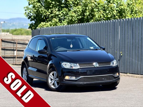Volkswagen Polo Hatchback, Petrol, 2016, Black
