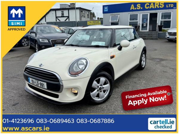Mini Cooper Hatchback, Petrol, 2015, White
