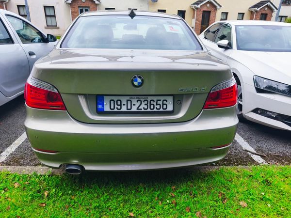 BMW 5-Series Saloon, Diesel, 2009, Brown
