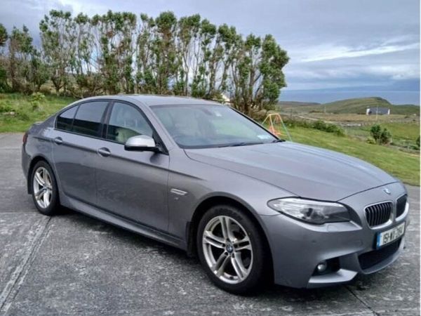 BMW 5-Series Saloon, Diesel, 2015, Grey