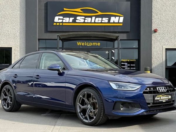 Audi A4 Saloon, Diesel, 2021, Blue