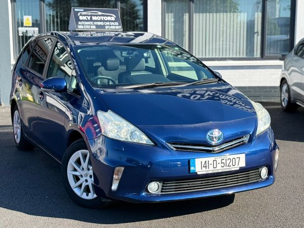 Toyota Prius MPV, Petrol Hybrid, 2014, Blue