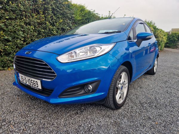 Ford Fiesta Hatchback, Petrol, 2015, Blue