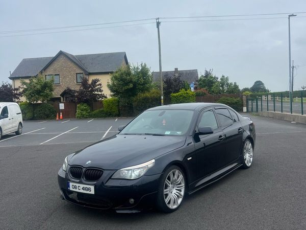 BMW 5-Series Saloon, Diesel, 2008, Black