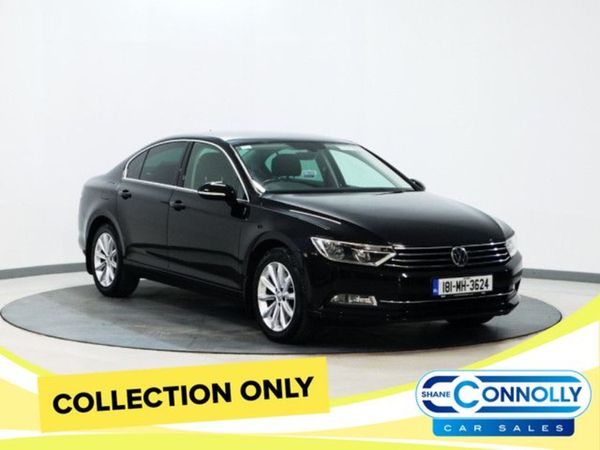 Volkswagen Passat Saloon, Diesel, 2018, Black