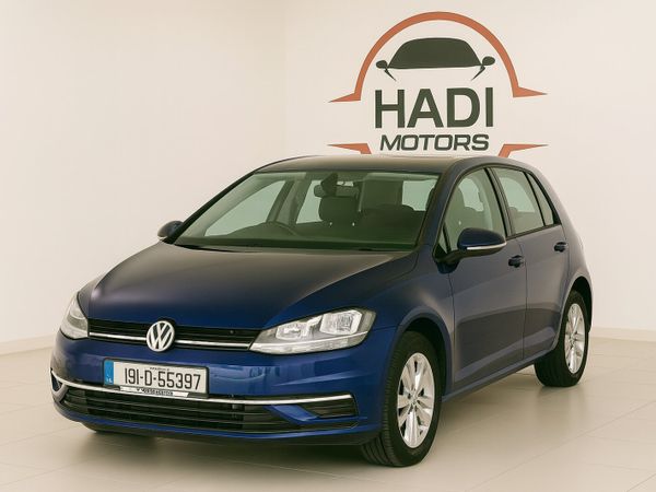 Volkswagen Golf Hatchback, Petrol, 2019, Blue