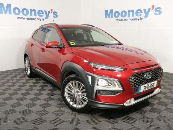 Hyundai KONA Crossover, Petrol, 2021, Red