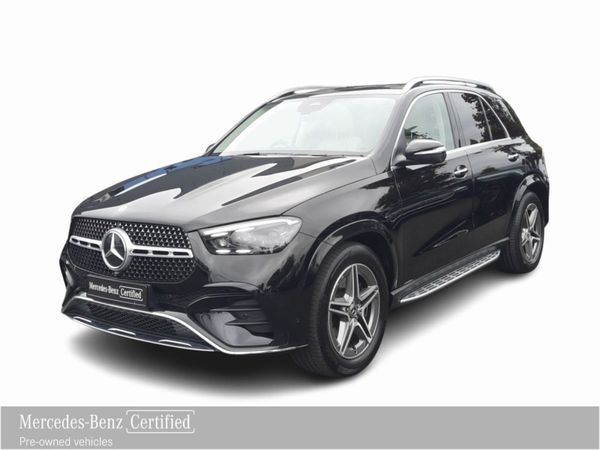 Mercedes-Benz GLE SUV, Diesel Hybrid, 2024, Black