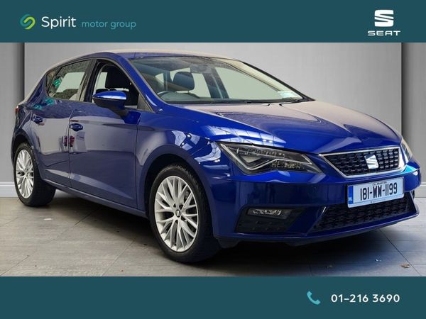 SEAT Leon Hatchback, Petrol, 2018, Blue