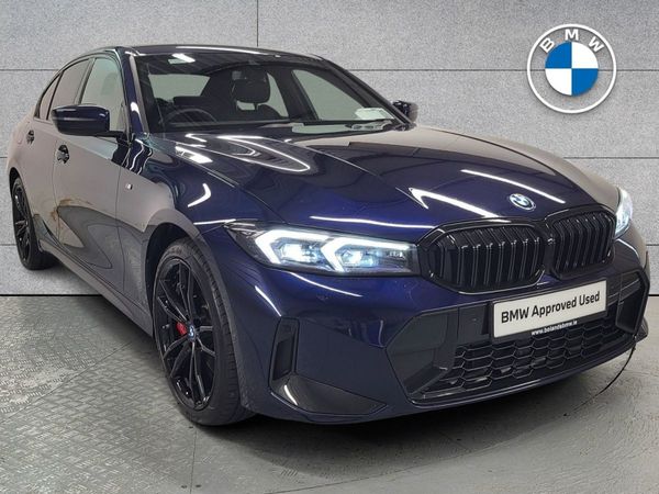 BMW 3-Series Saloon, Petrol Plug-in Hybrid, 2025, Blue