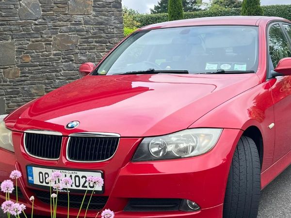 BMW 3-Series Saloon, Petrol, 2008, Red