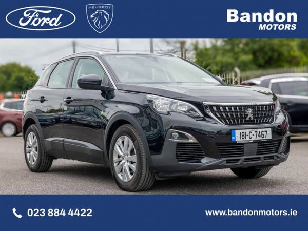 Peugeot 3008 MPV, Petrol, 2018, Black