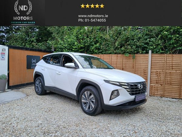 Hyundai Tucson SUV, Petrol Hybrid, 2021, White