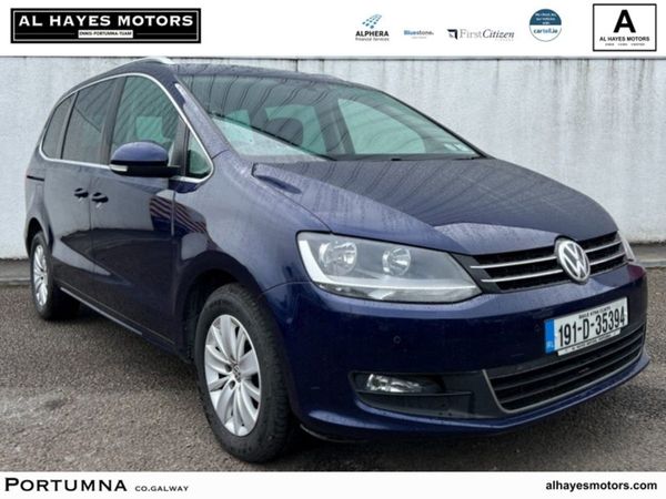 Volkswagen Sharan MPV, Diesel, 2019, Blue