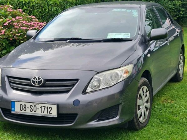 Toyota Corolla Saloon, Petrol, 2008, Grey