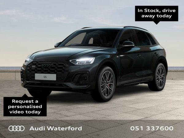Audi Q5 SUV, Petrol Plug-in Hybrid, 2025, Black