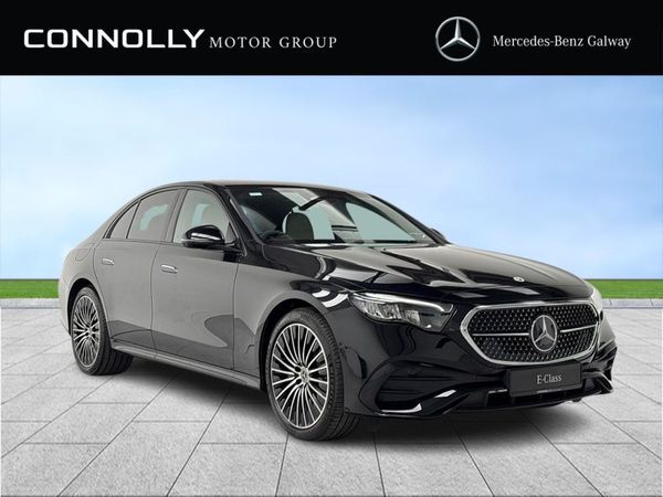 Mercedes-Benz E-Class Saloon, Diesel Plug-in Hybrid, 2025, Black