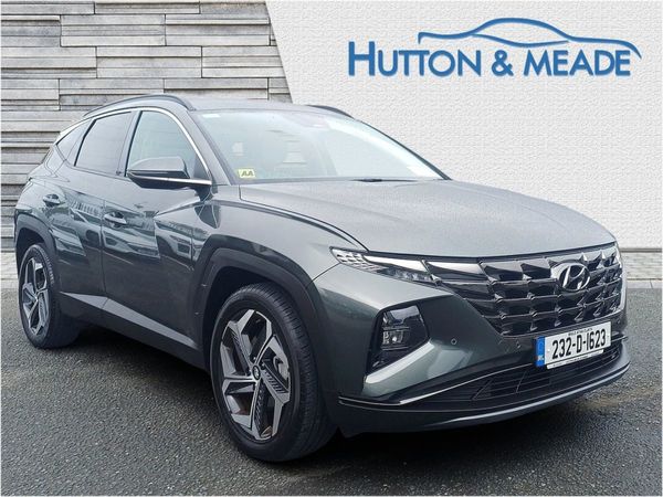 Hyundai Tucson SUV, Petrol Hybrid, 2023, Green