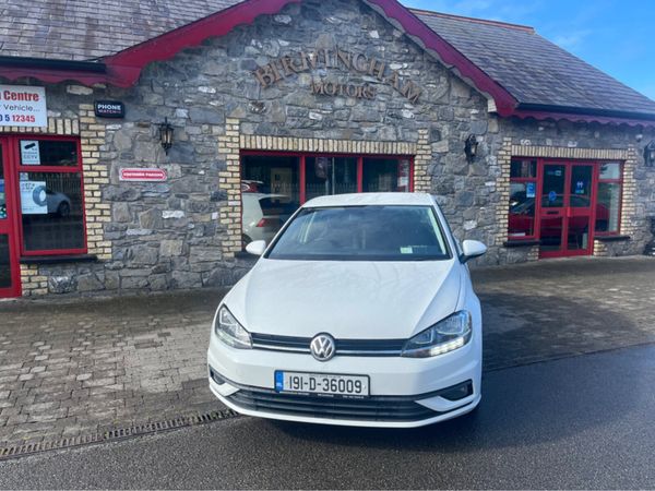 Volkswagen Golf Hatchback, Diesel, 2019, White