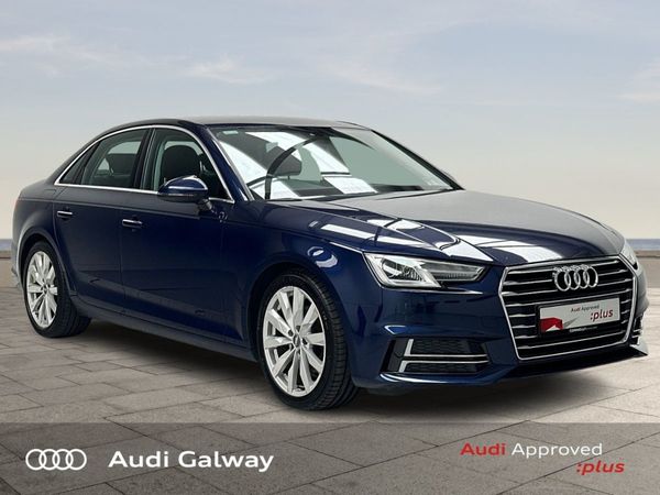 Audi A4 Saloon, Diesel, 2019, Blue