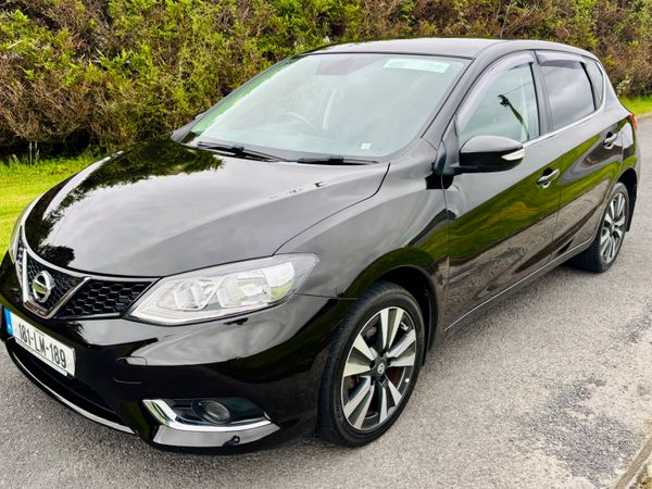 Nissan Pulsar Hatchback, Petrol, 2018, Black