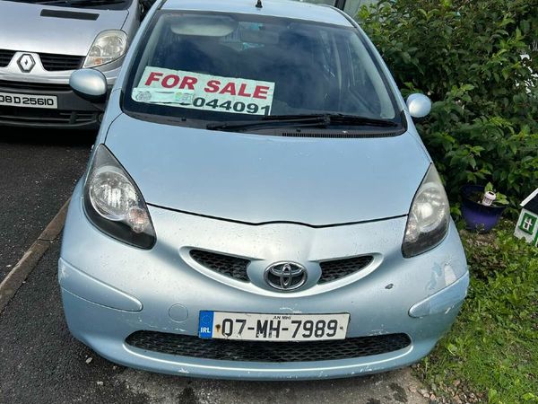 Toyota Aygo Hatchback, Petrol, 2007, Blue