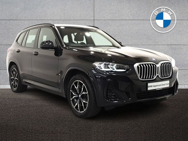 BMW X3 SUV, Petrol Plug-in Hybrid, 2024, Black