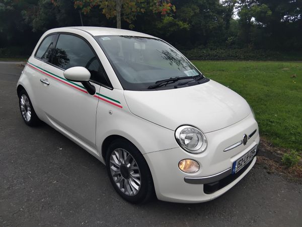 Fiat 500 Hatchback, Petrol, 2015, White