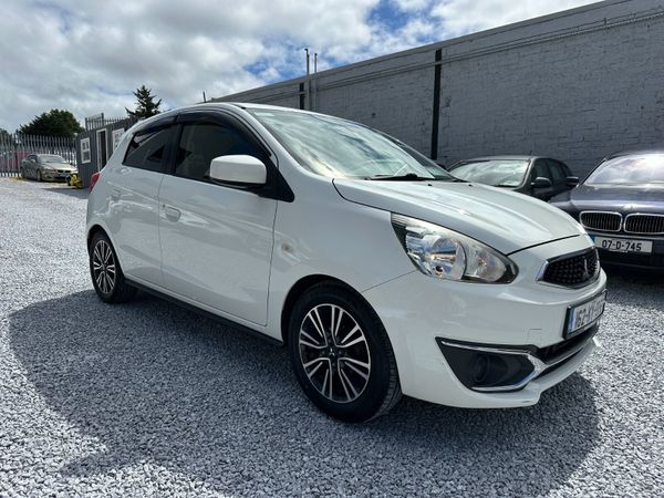 Mitsubishi Mirage Hatchback, Petrol, 2016, White