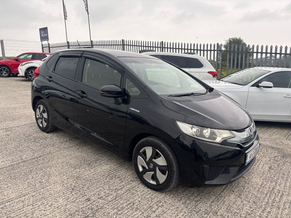 Honda Fit Hatchback, Petrol Hybrid, 2014, Black
